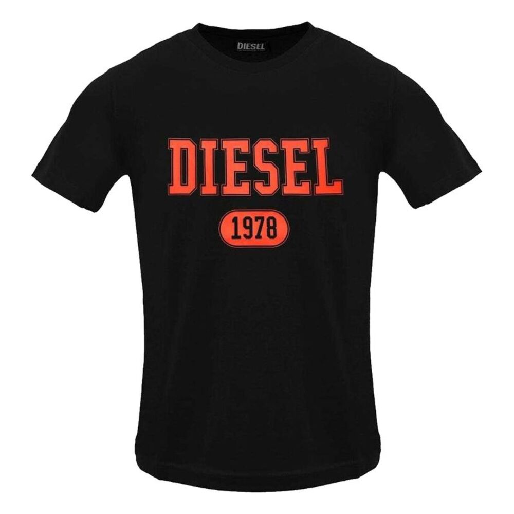Diesel Mens Caviar Logo T-Shirt / Black